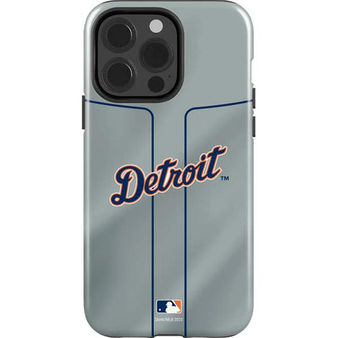 MLB Detroit Tigers Alternate/Away Jersey iPhone 15 Pro Impact Case